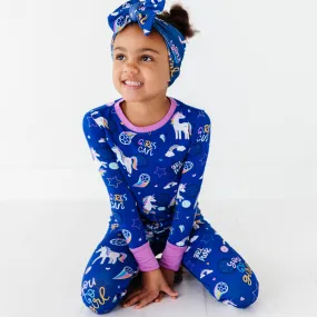 Unicorn Goals Toddler/Big Kid Pajamas